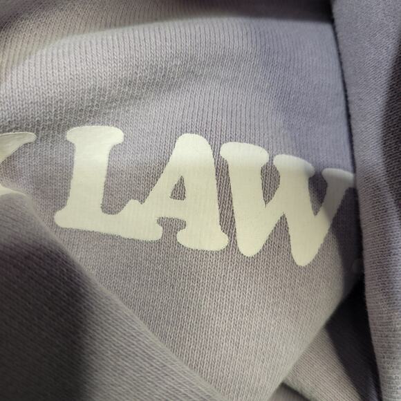 Talentless Sweatshirt Purple Pastel Pullover Kim Is My Lawyer Boxy Cotton Medium - Picture 7 of 13